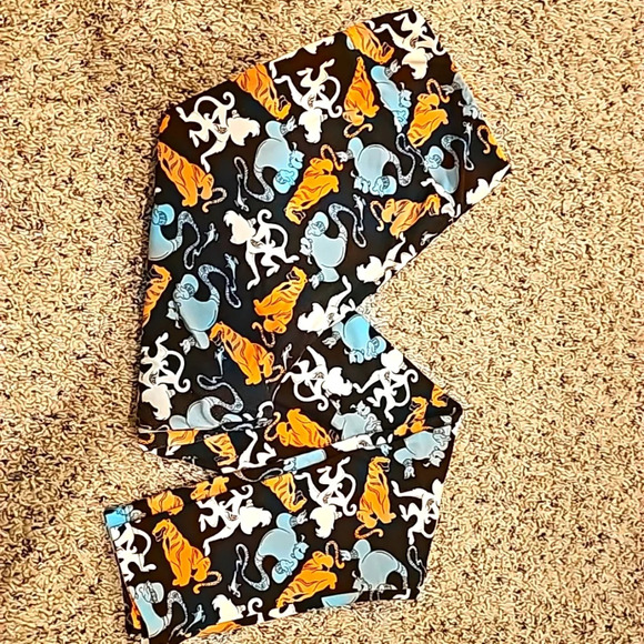 Lularoe Disney Alladin OS Leggings - Picture 1 of 2